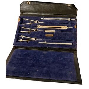 Vintage CHARVOZ No 675 Drafting Tool Set READ Architectural Instruments